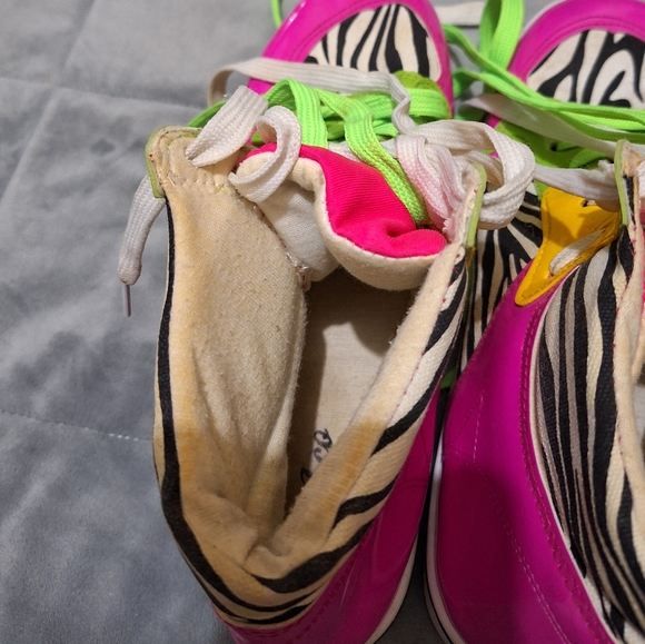 A. Co Colourful High Top Shoes - Picture 6 of 9